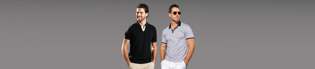Men’s polo shirts refined casual style