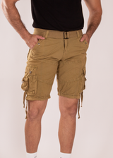 The Classic Cargo Shorts Solid Olive