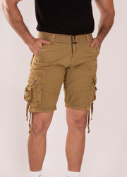 The Classic Cargo Shorts Solid Olive