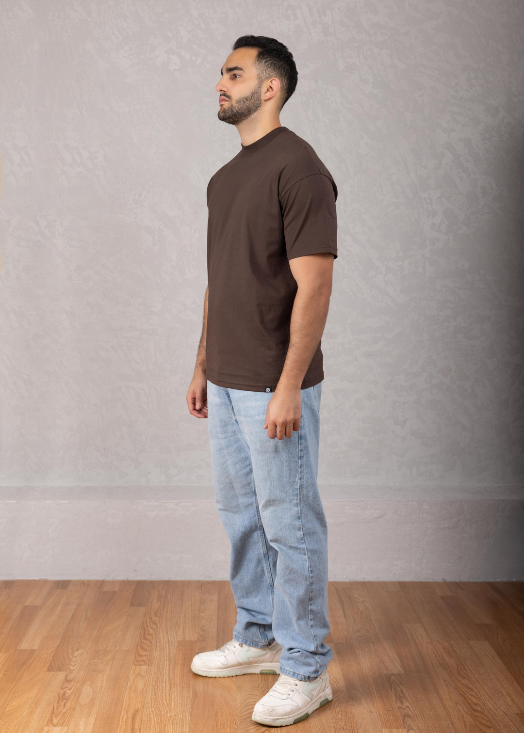 Solid Color Oversized Cotton T-Shirt