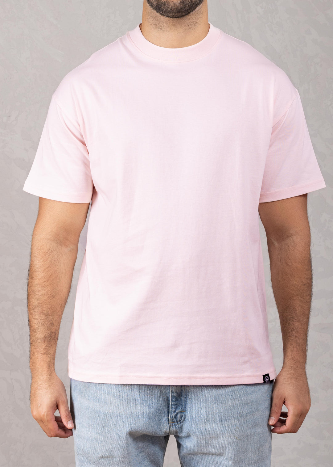 Solid Color Oversized Cotton T-Shirt