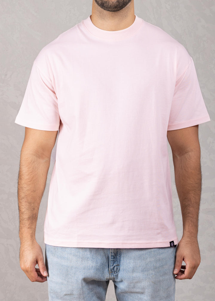 Solid Color Oversized Cotton T-Shirt