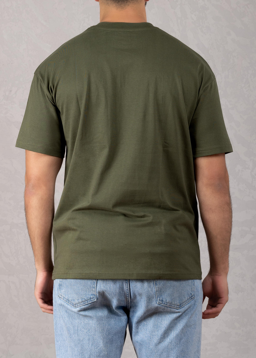 Solid Color Oversized Cotton T-Shirt