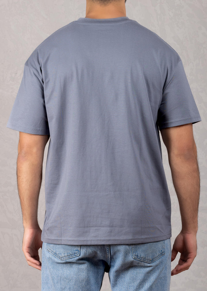 Solid Color Oversized Cotton T-Shirt