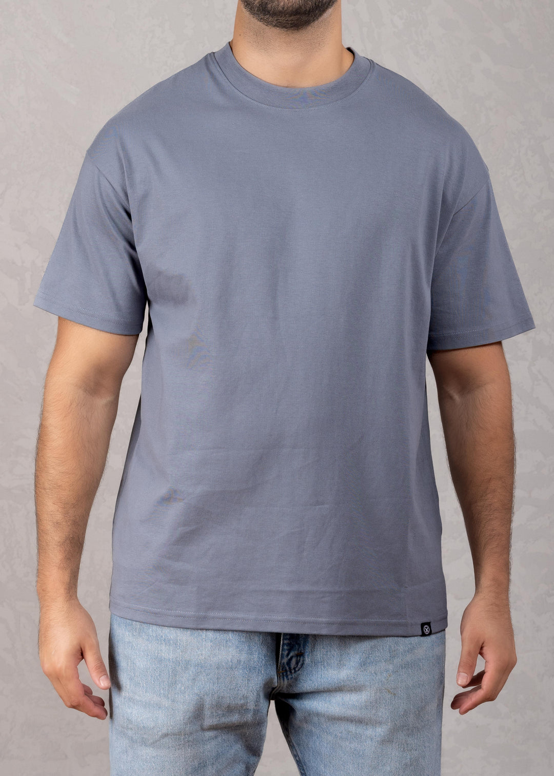 Solid Color Oversized Cotton T-Shirt