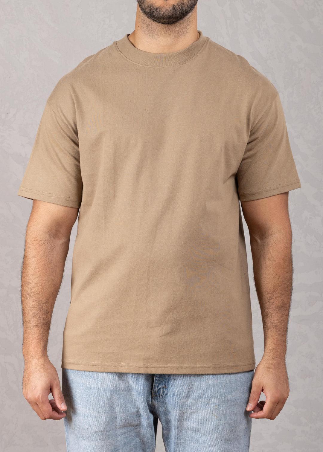 Solid Color Oversized Cotton T-Shirt