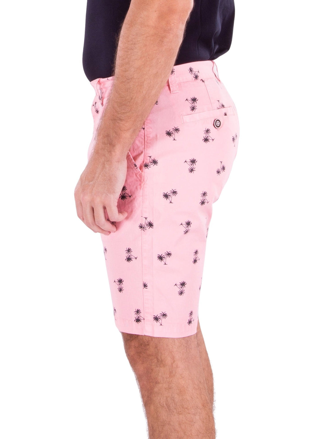 Men's Palm Trees Shorts Peach