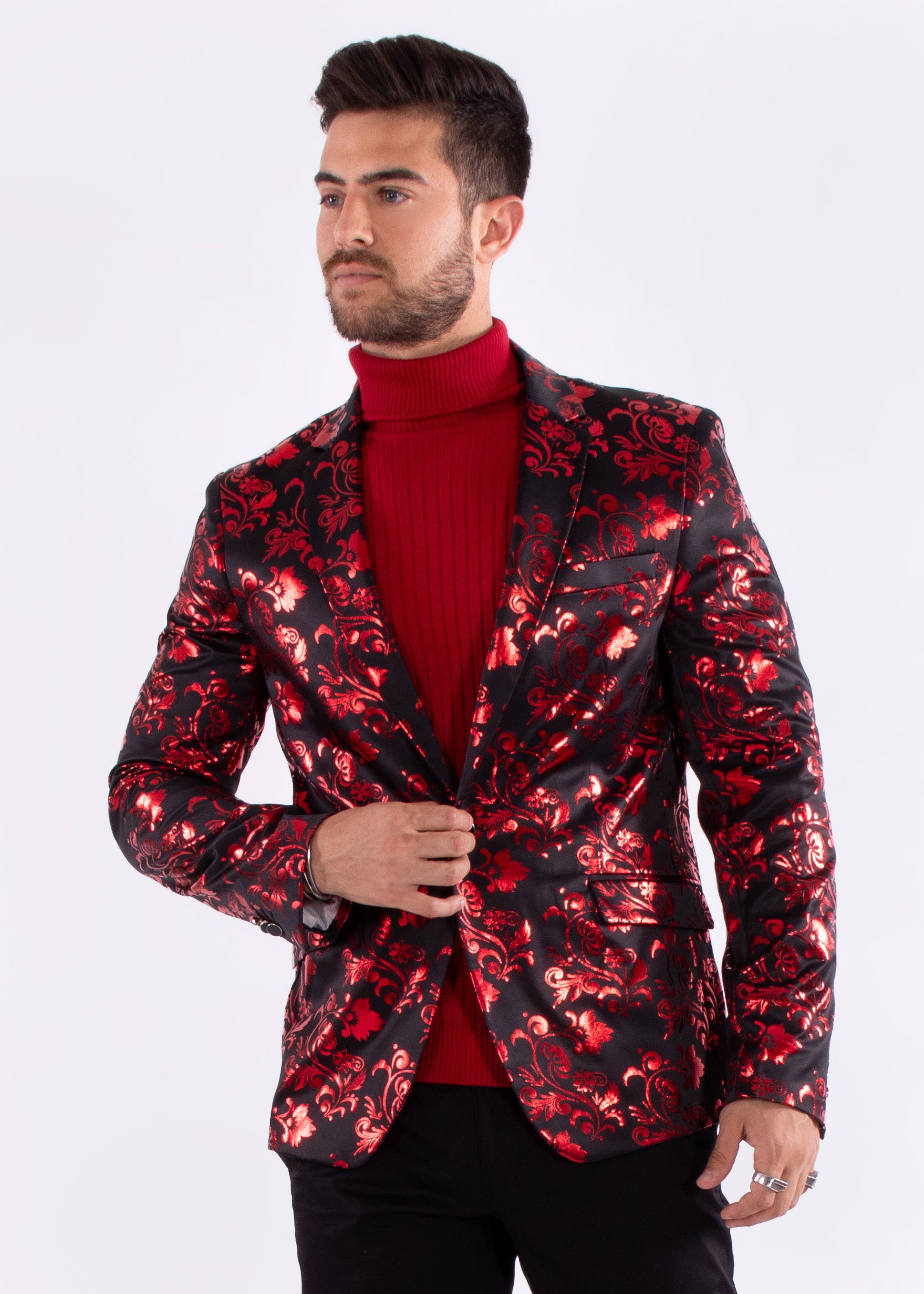 Cherry sales color blazer