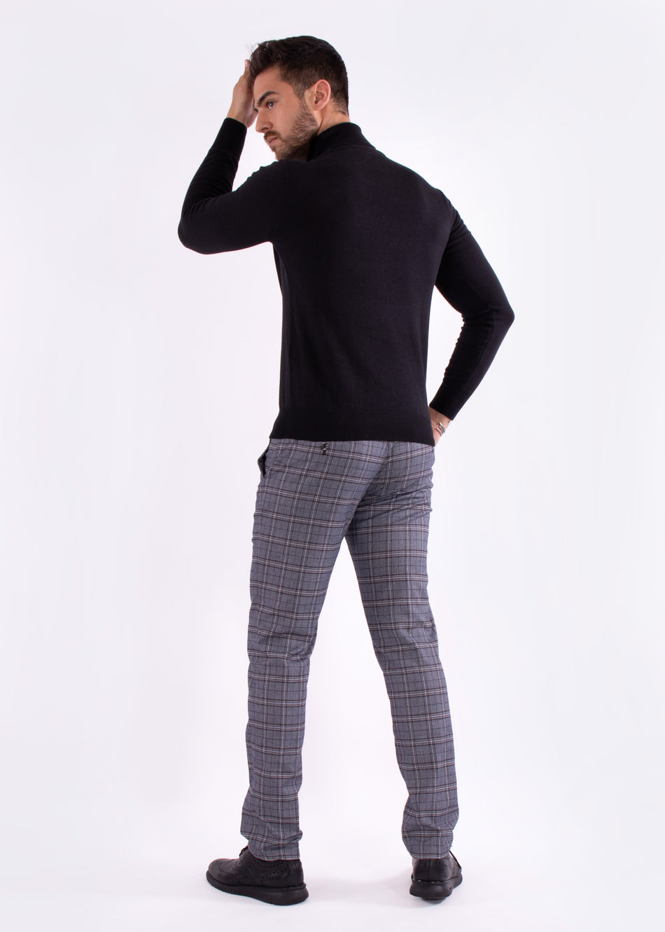 Men's Essentials Turtleneck Sweater Black
