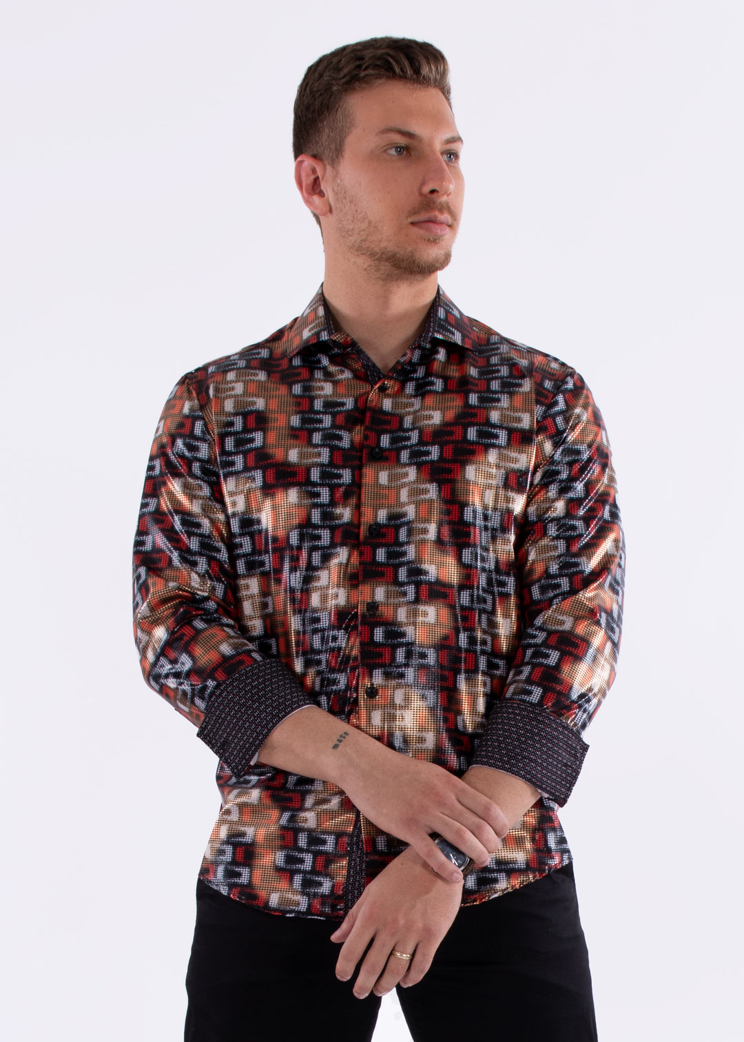 bespoke dress shirts | Rocky River, Ohio Iron Fine Twill is engineered for the modern professional who demands both style and convenience Luxury Bespoke Men's Clothing -