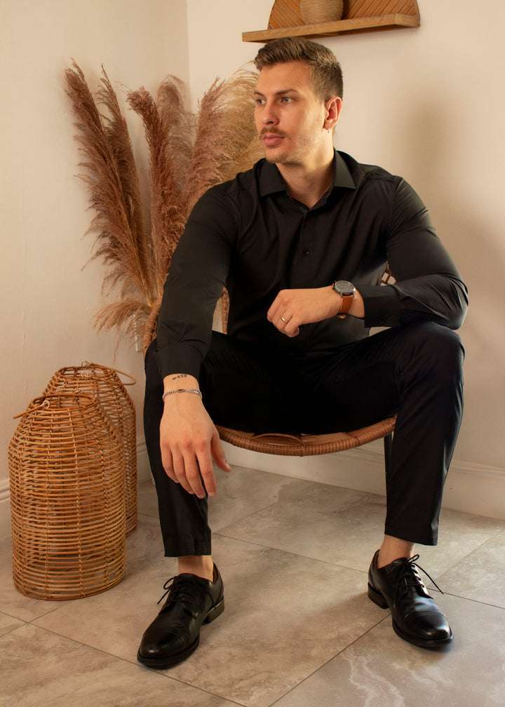 Performance Fit Long Sleeve Dress Shirt