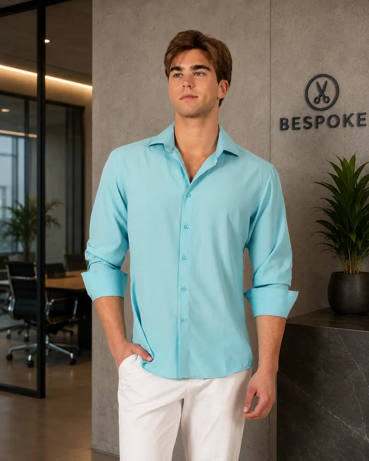 Essential Button Up Long Sleeve Dress Shirt