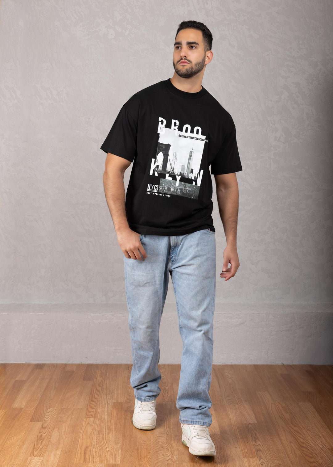 Brooklyn Oversized Cotton T-Shirt