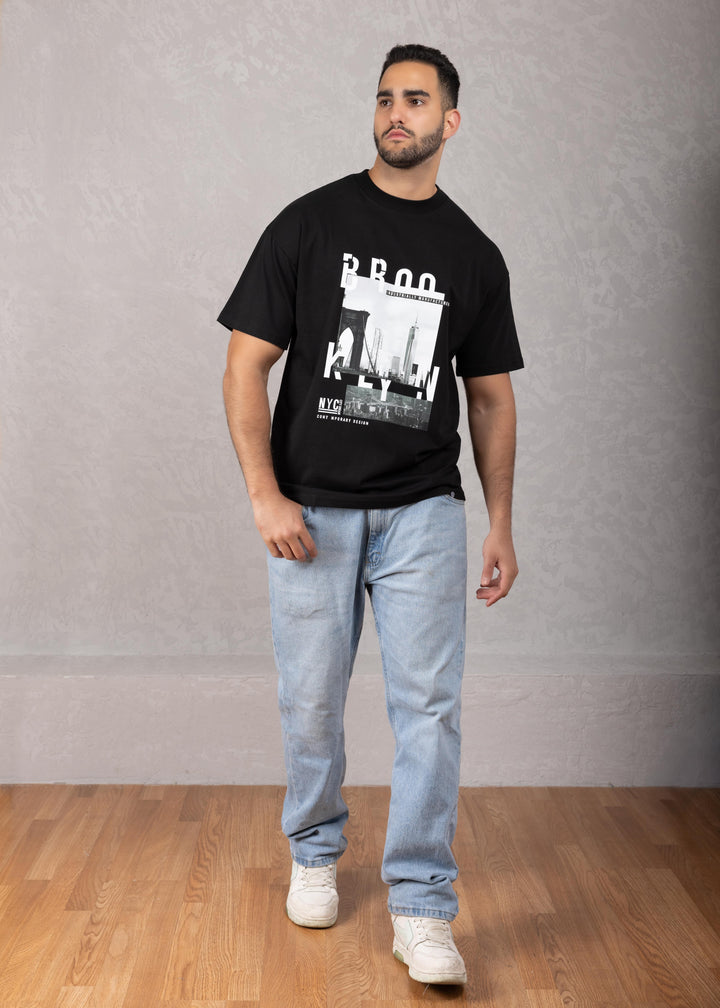 Brooklyn Oversized Cotton T-Shirt