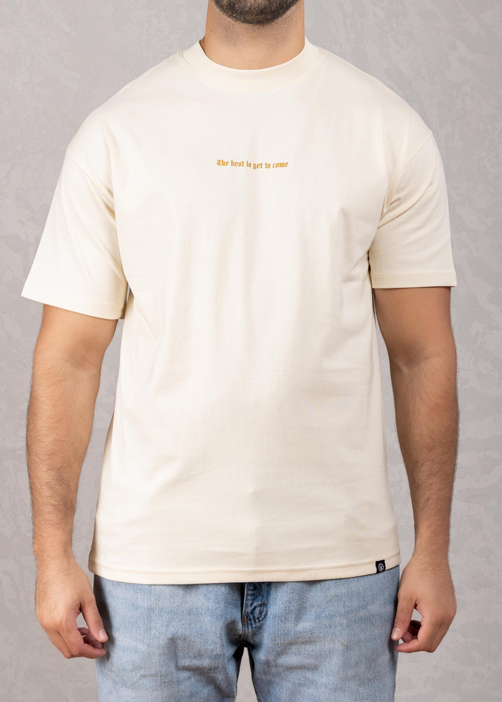 The Best Is yet to Come Oversized Cotton T-Shirt