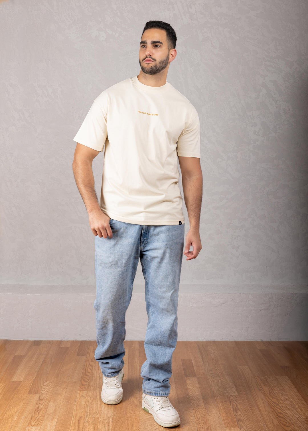 The Best Is yet to Come Oversized Cotton T-Shirt