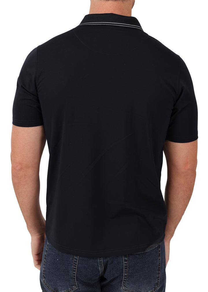 Classic Solid Polo Shirt