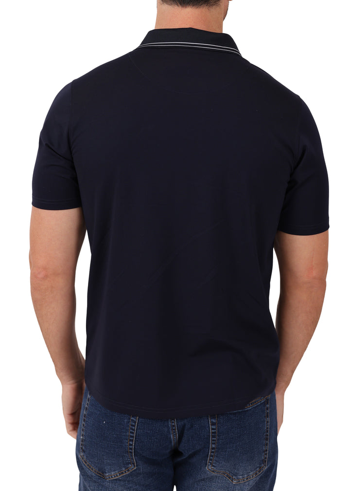 Classic Solid Polo Shirt