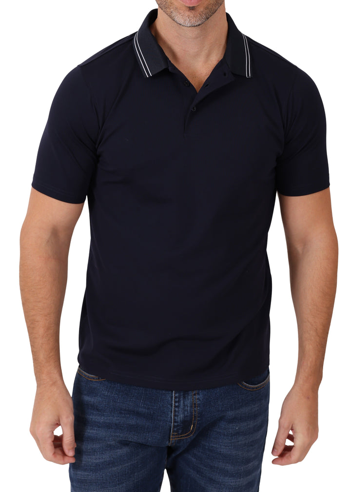 Classic Solid Polo Shirt