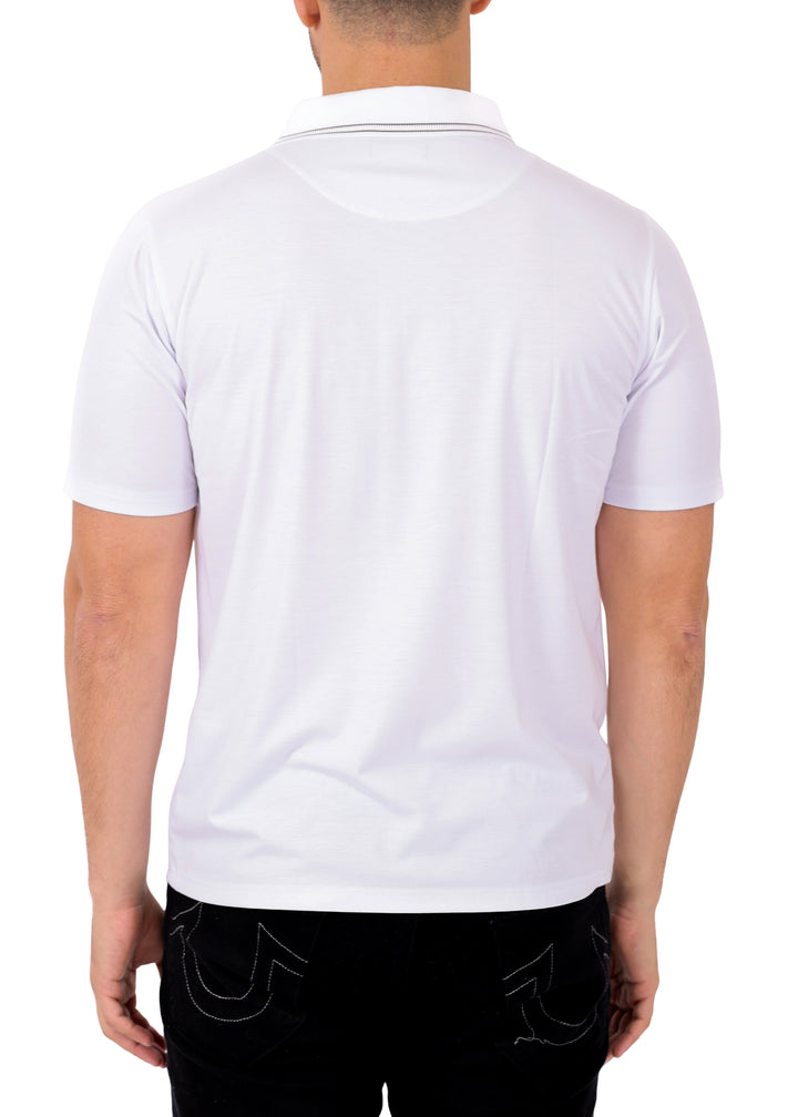 Classic Solid Polo Shirt