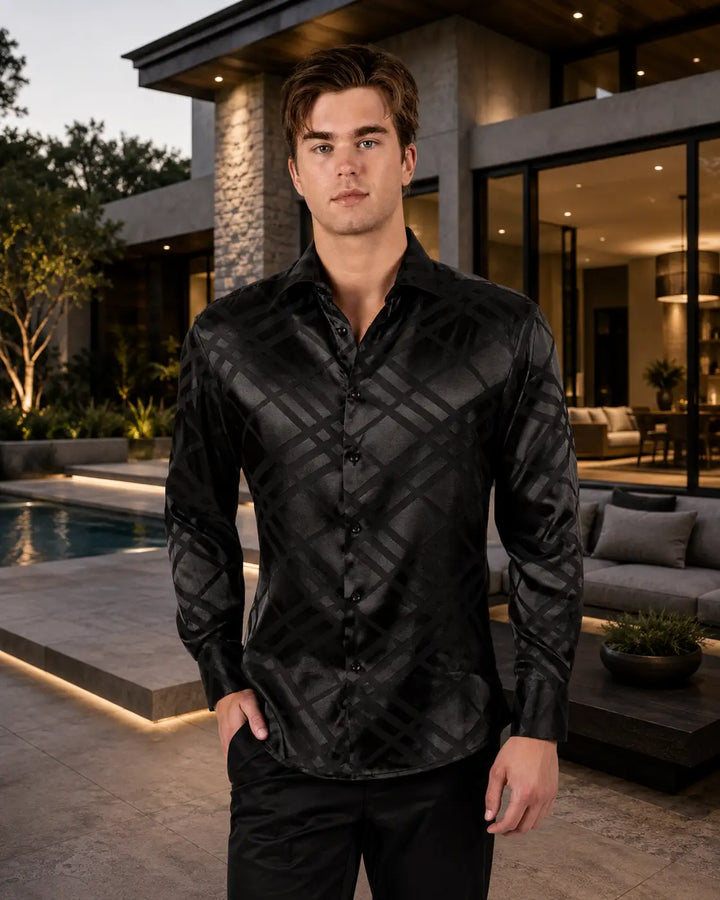 Crosshatch Luxe Long Sleeve