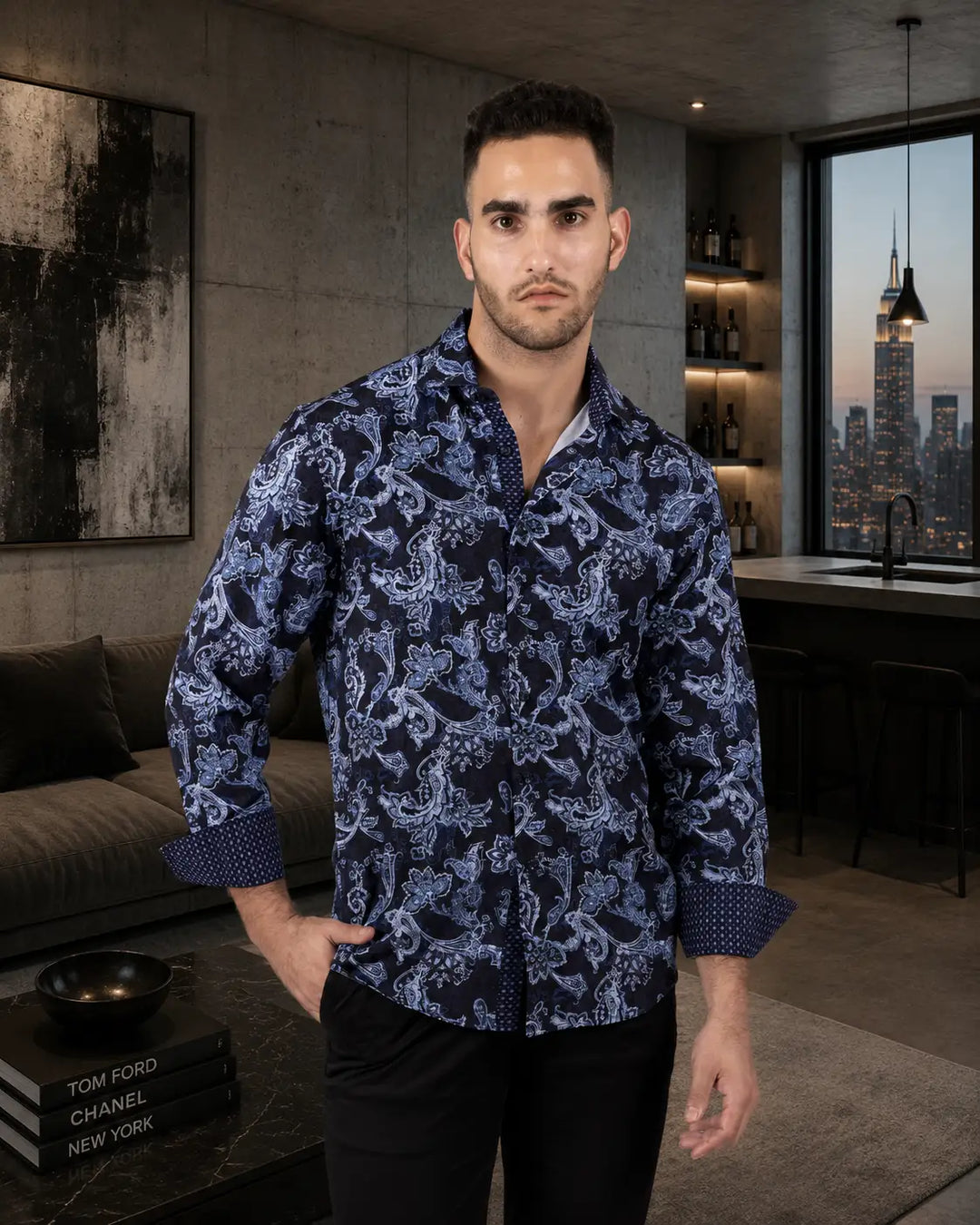 Paisley Charm Long Sleeve