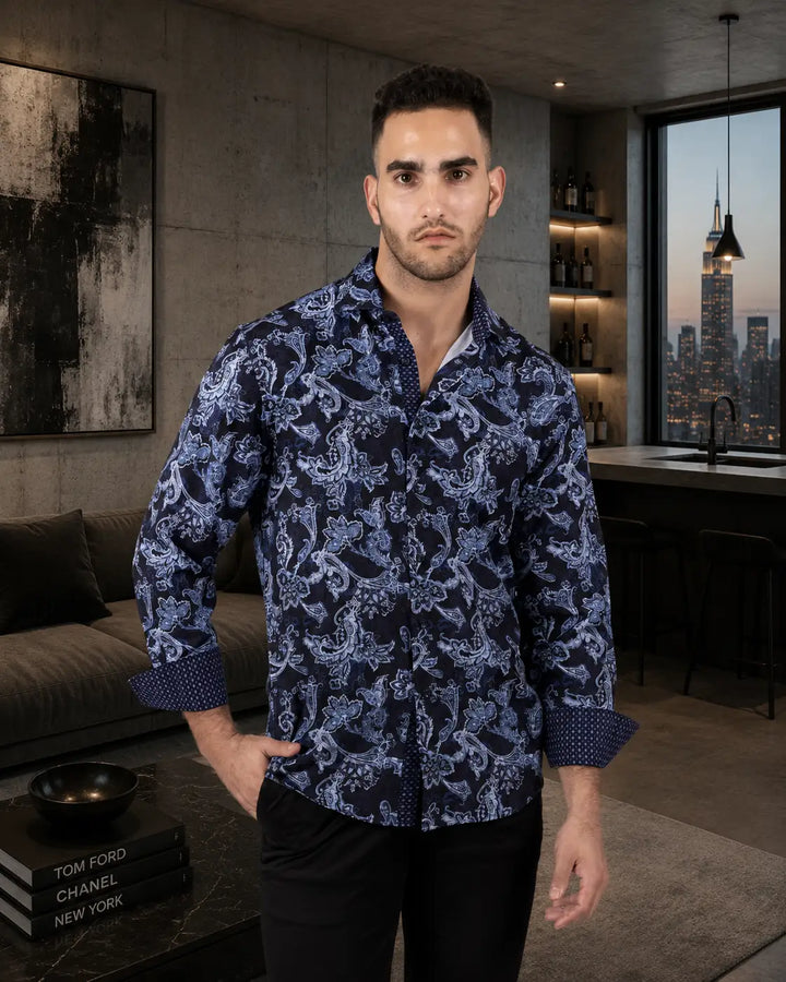 Paisley Charm Long Sleeve