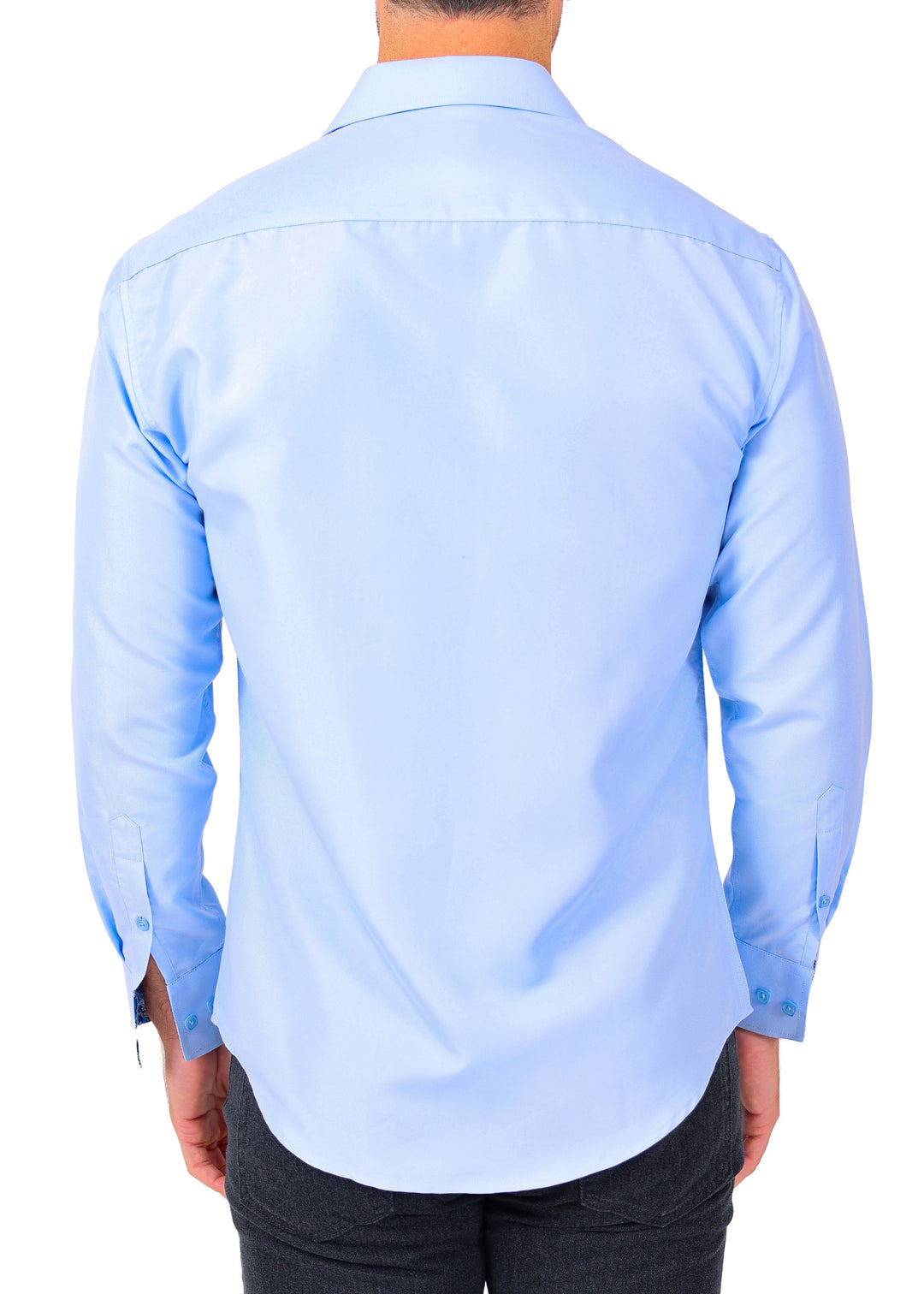 Dress Shirt with Paisley Contrast Trim