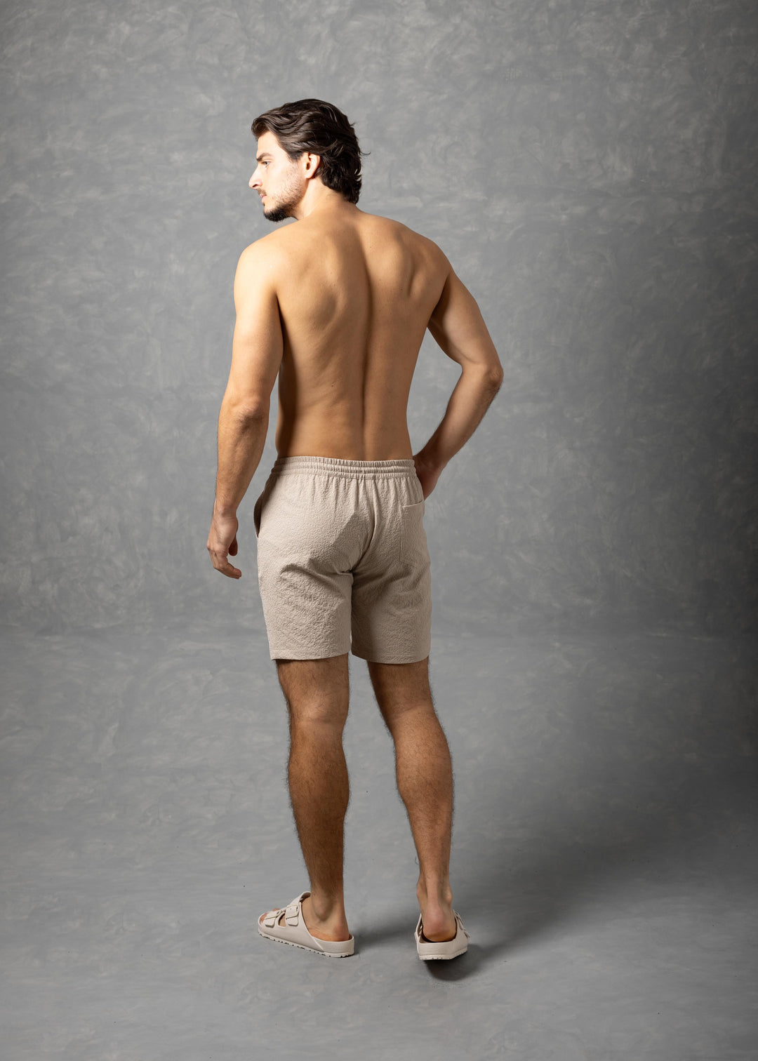 Sorrento Textured Resort Shorts – Tailored Summer Shorts