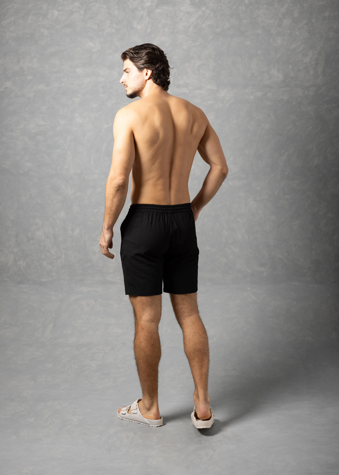 Sorrento Textured Resort Shorts – Tailored Summer Shorts