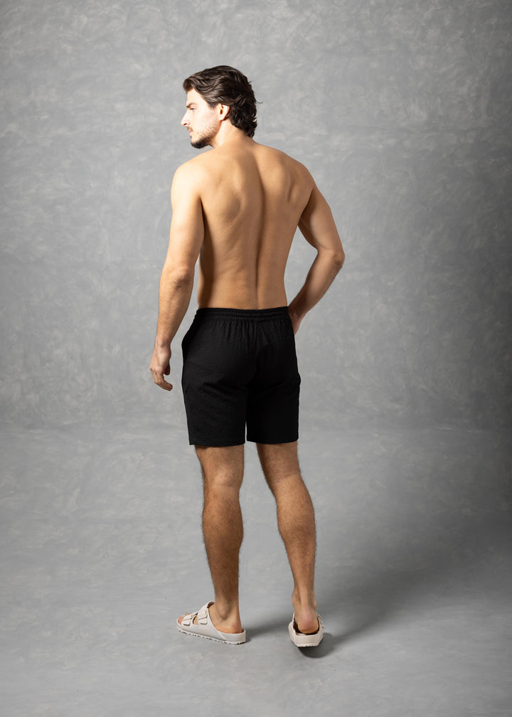 Sorrento Textured Resort Shorts – Tailored Summer Shorts