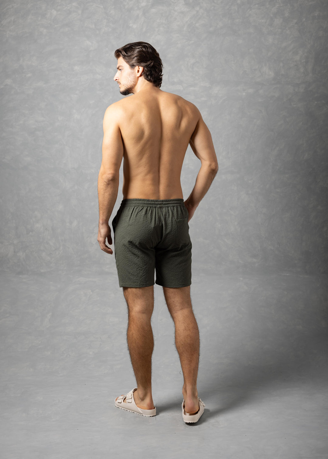 Sorrento Textured Resort Shorts – Tailored Summer Shorts