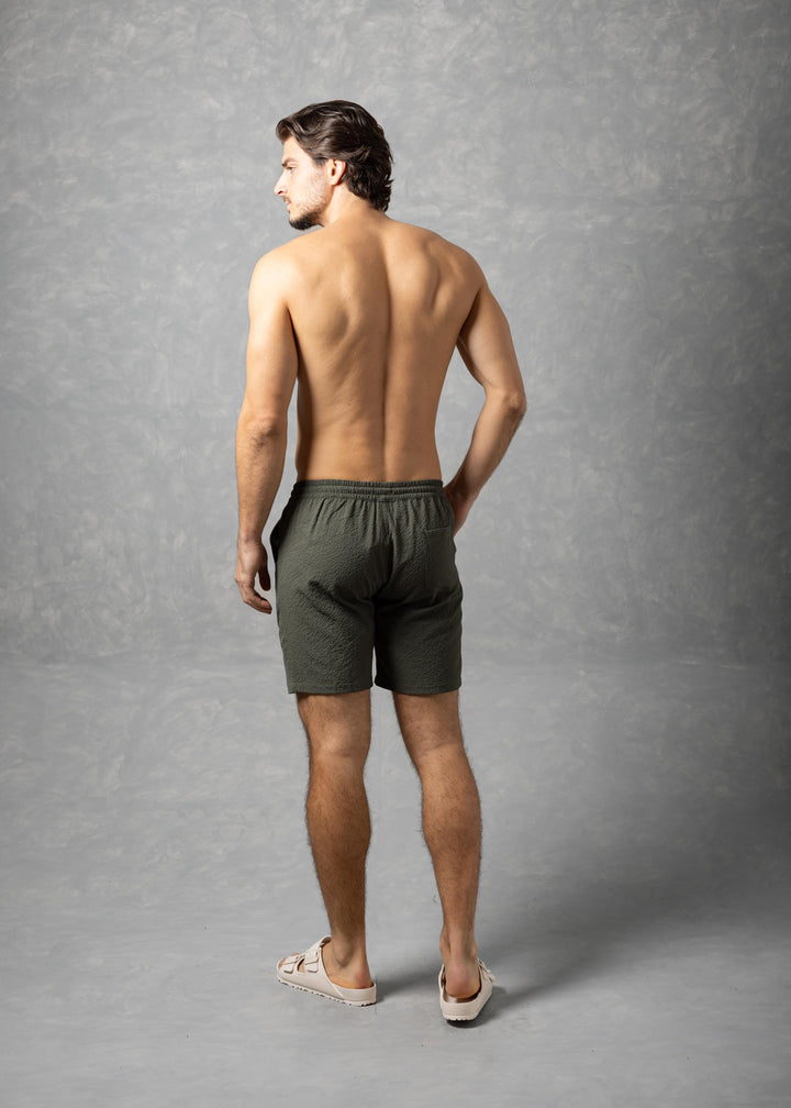 Sorrento Textured Resort Shorts – Tailored Summer Shorts