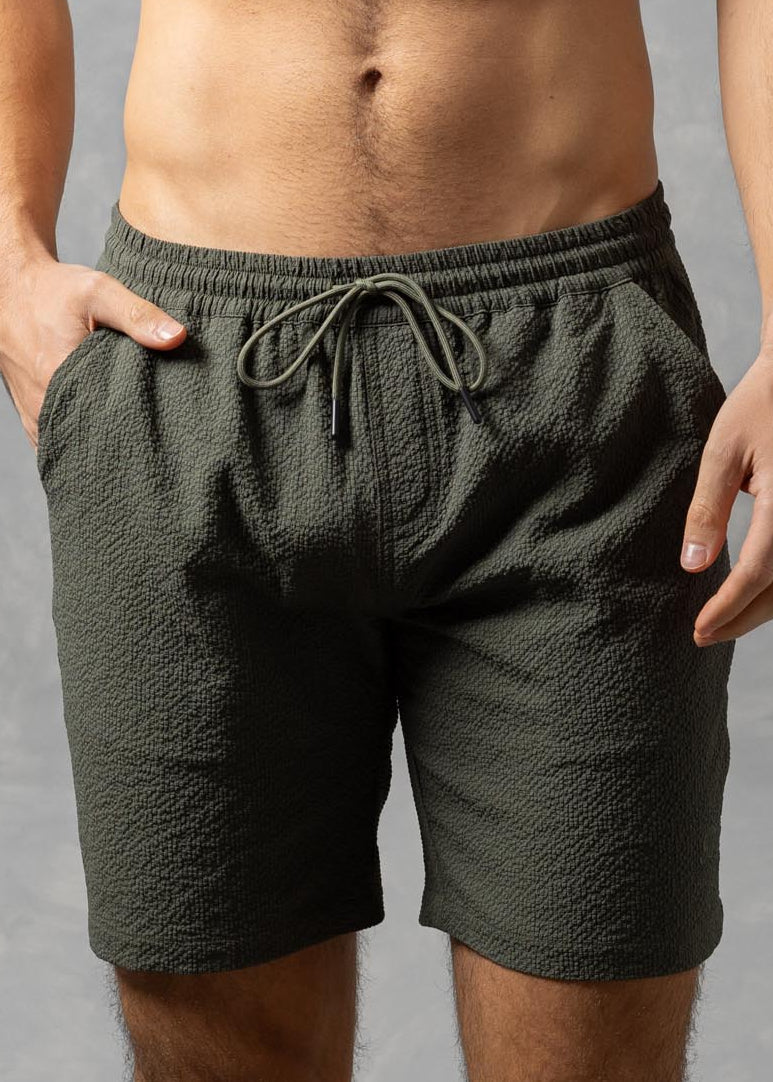Sorrento Textured Resort Shorts – Tailored Summer Shorts