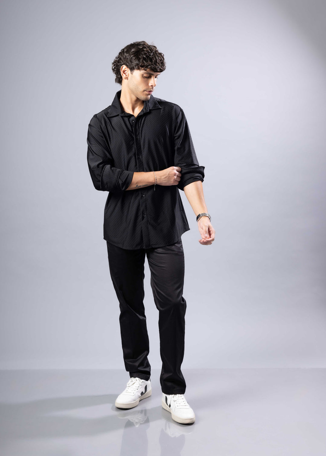 Modern Fit Geo-Dot Dress Shirt
