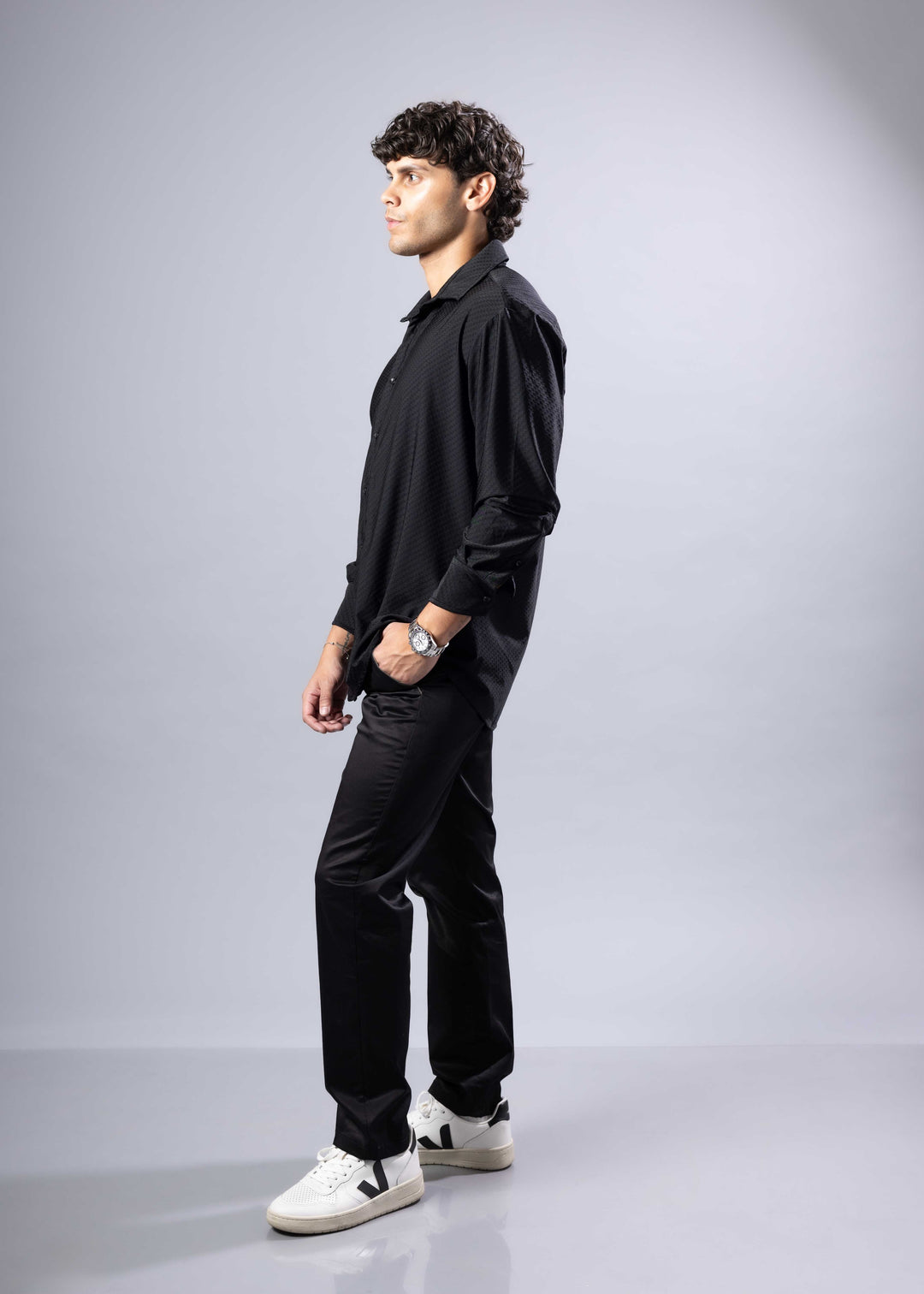 Modern Fit Geo-Dot Dress Shirt