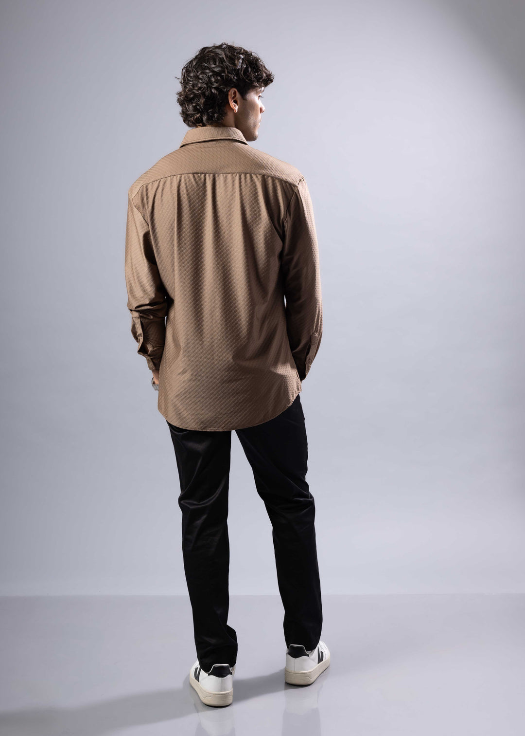 Modern Fit Geo-Dot Dress Shirt