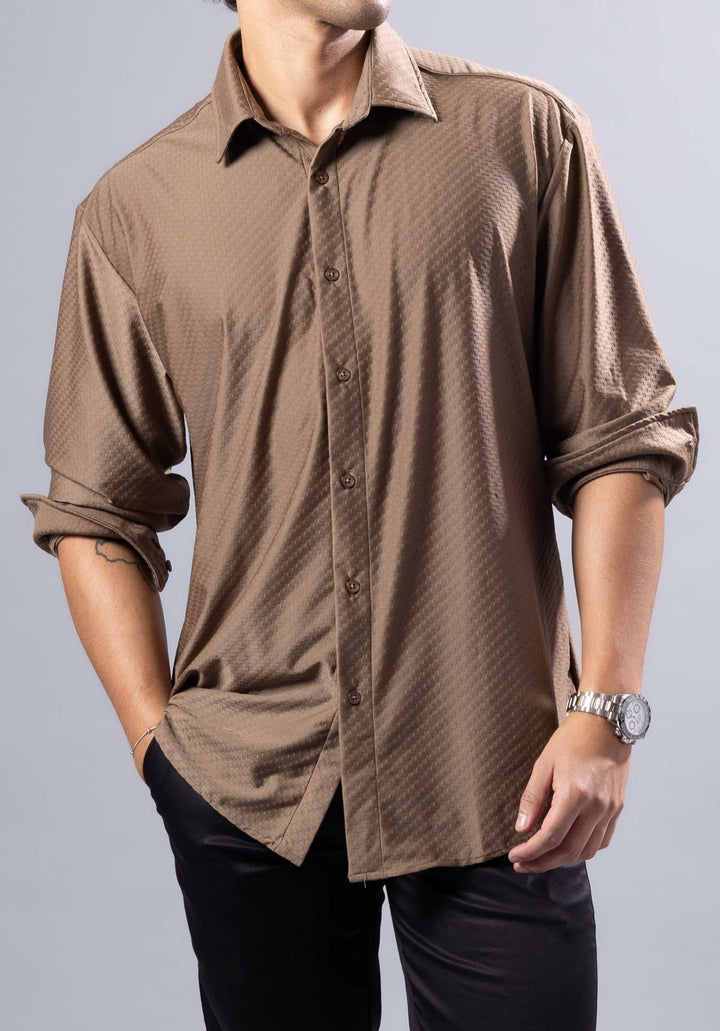 Modern Fit Geo-Dot Dress Shirt