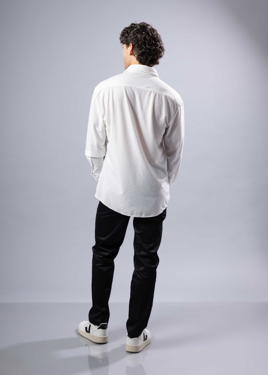 Modern Fit Geo-Dot Dress Shirt