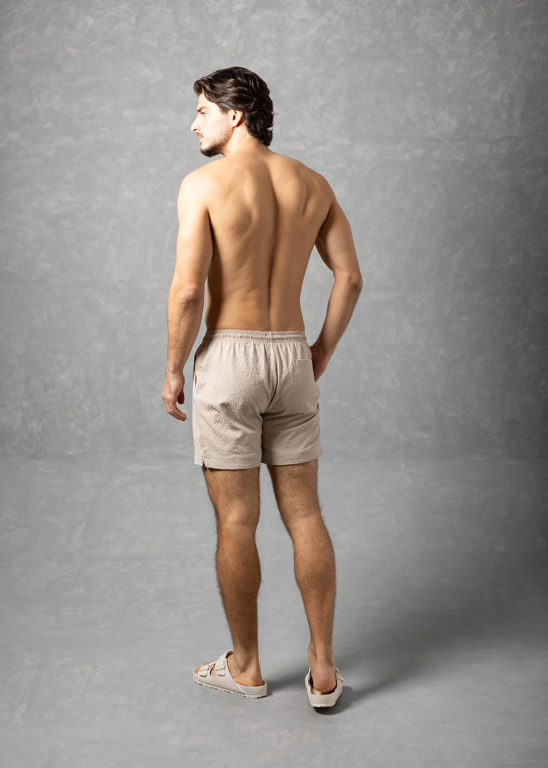Ventoro Swim Shorts – Textured Drawstring Resort Swimwear