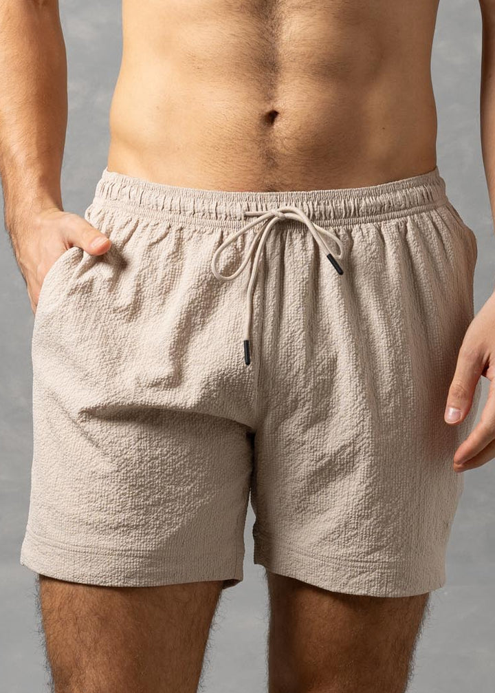 Ventoro Swim Shorts – Textured Drawstring Resort Swimwear