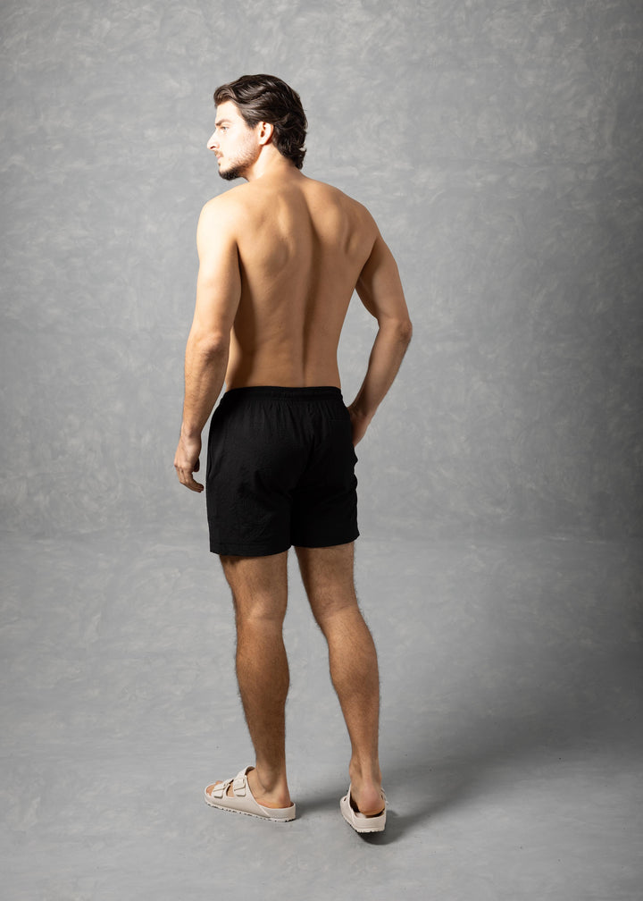 Ventoro Swim Shorts – Textured Drawstring Resort Swimwear