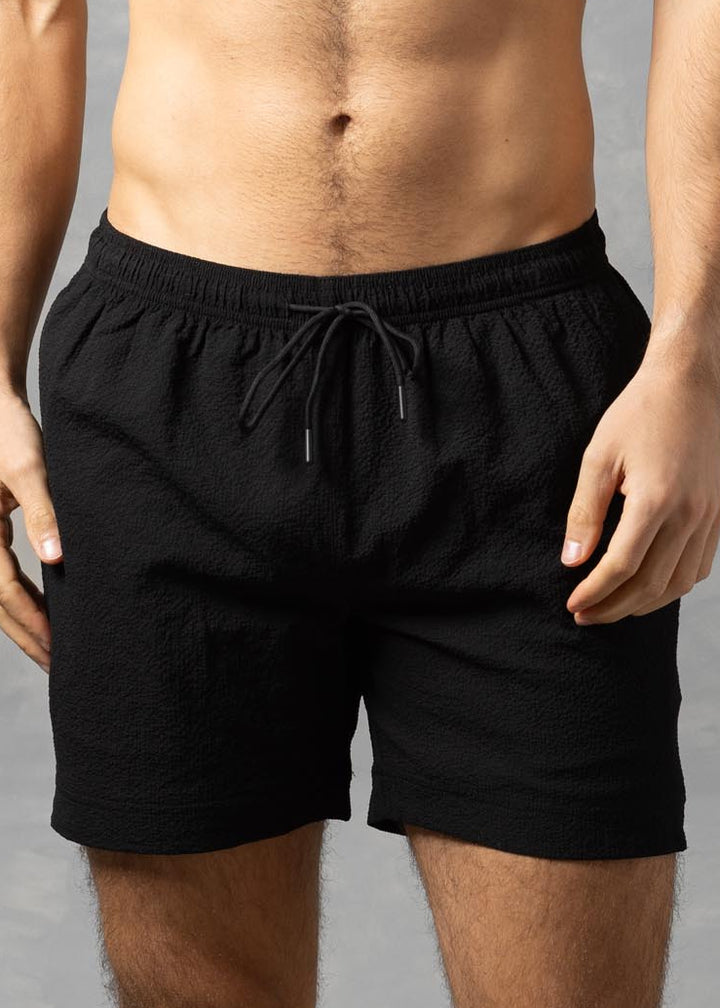 Ventoro Swim Shorts – Textured Drawstring Resort Swimwear