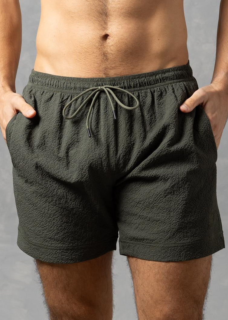 Ventoro Swim Shorts – Textured Drawstring Resort Swimwear