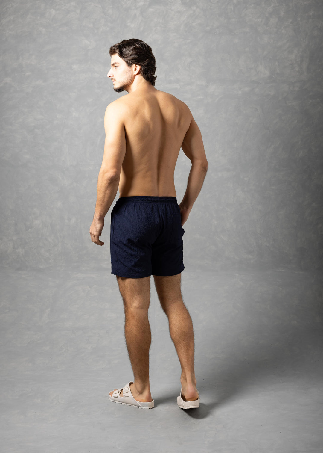 Ventoro Swim Shorts – Textured Drawstring Resort Swimwear