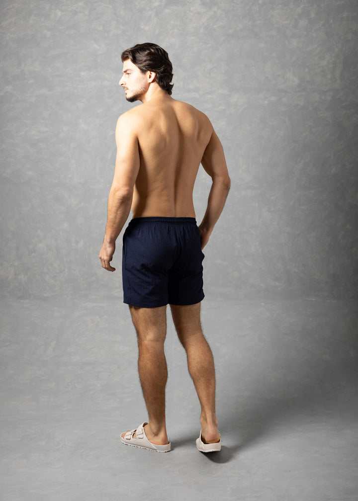 Ventoro Swim Shorts – Textured Drawstring Resort Swimwear