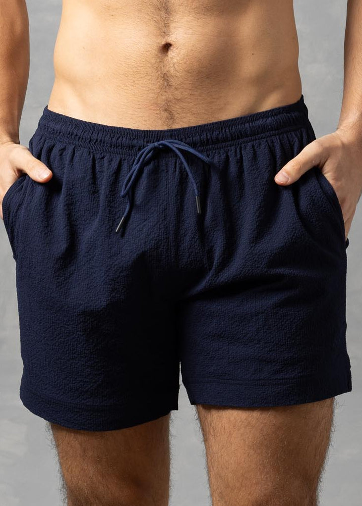 Ventoro Swim Shorts – Textured Drawstring Resort Swimwear