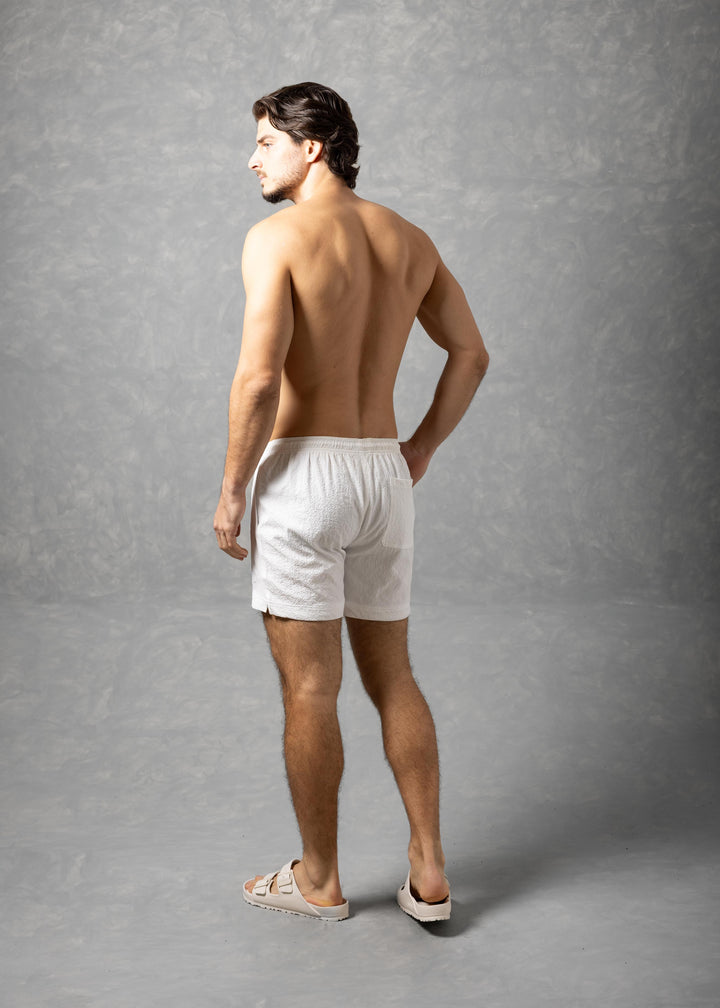 Ventoro Swim Shorts – Textured Drawstring Resort Swimwear