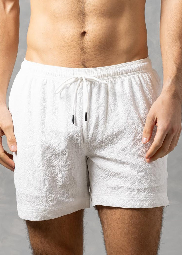 Ventoro Swim Shorts – Textured Drawstring Resort Swimwear