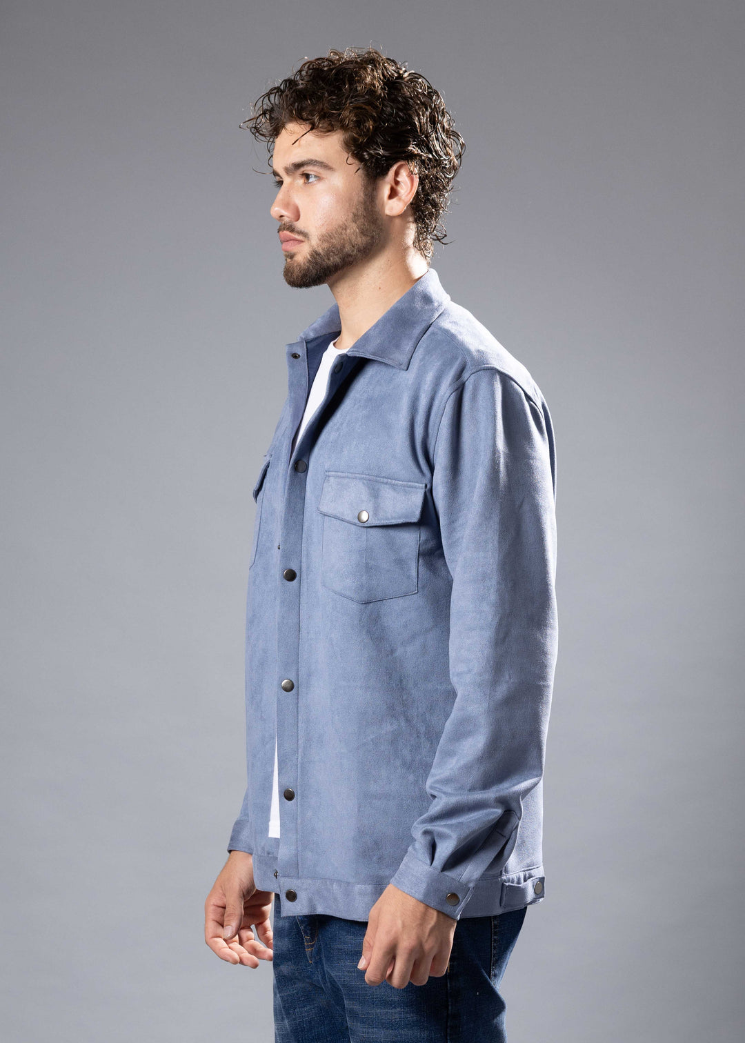 'Lucca' Suede Shacket